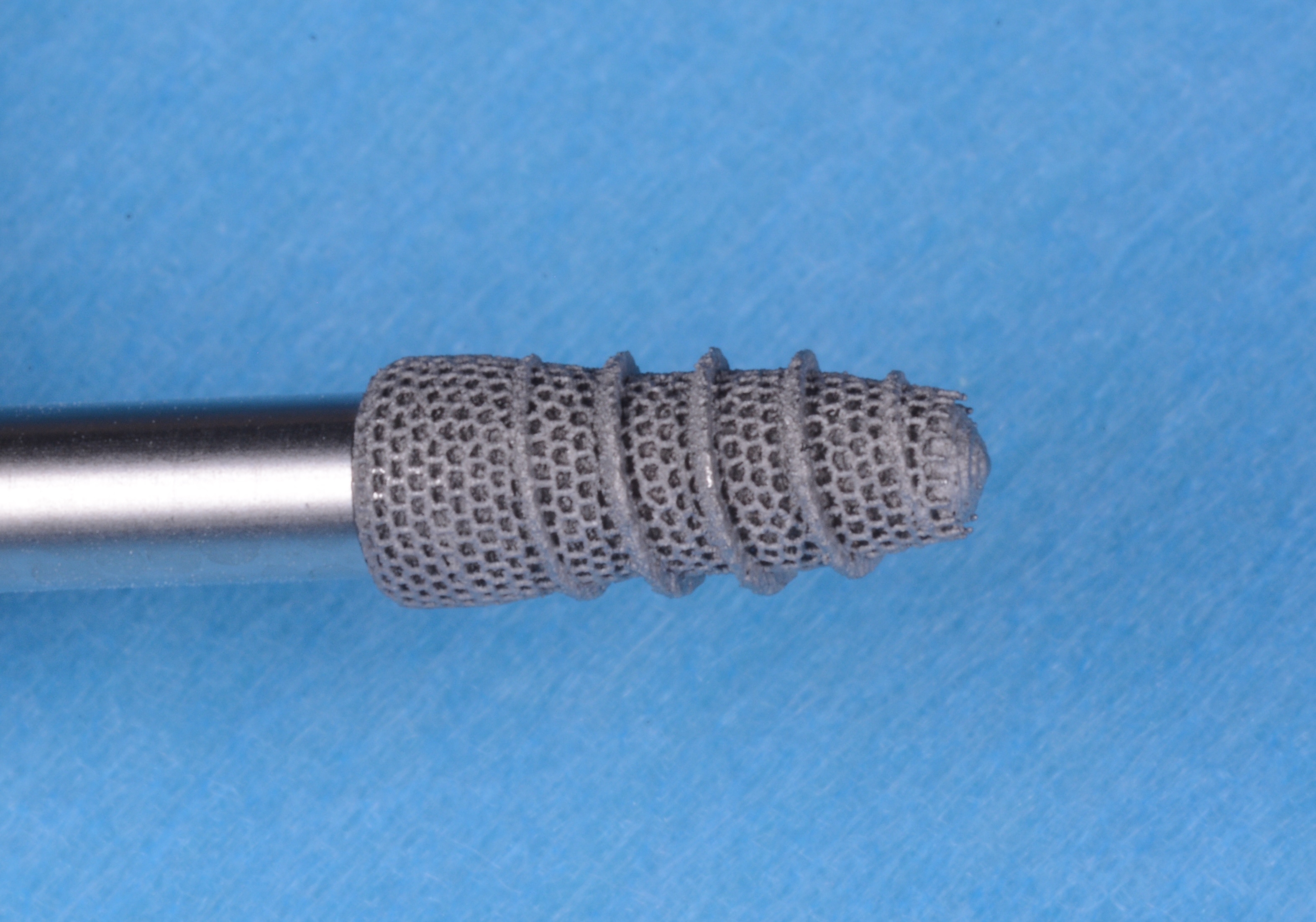 Visione dell’impianto stampato in 3D