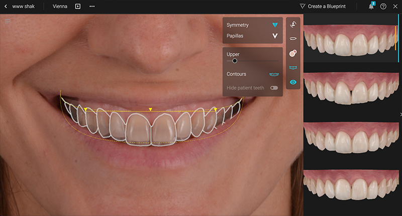 progettazione estetica in 2D