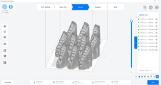 Preparazione del piatto di stampa