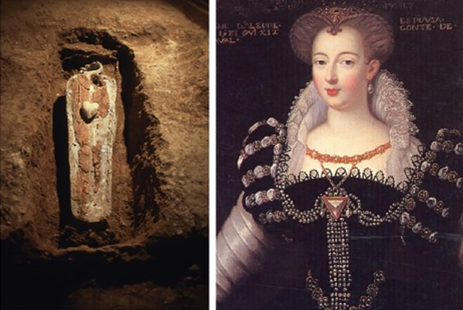 Sepoltura Anne d'Alègre