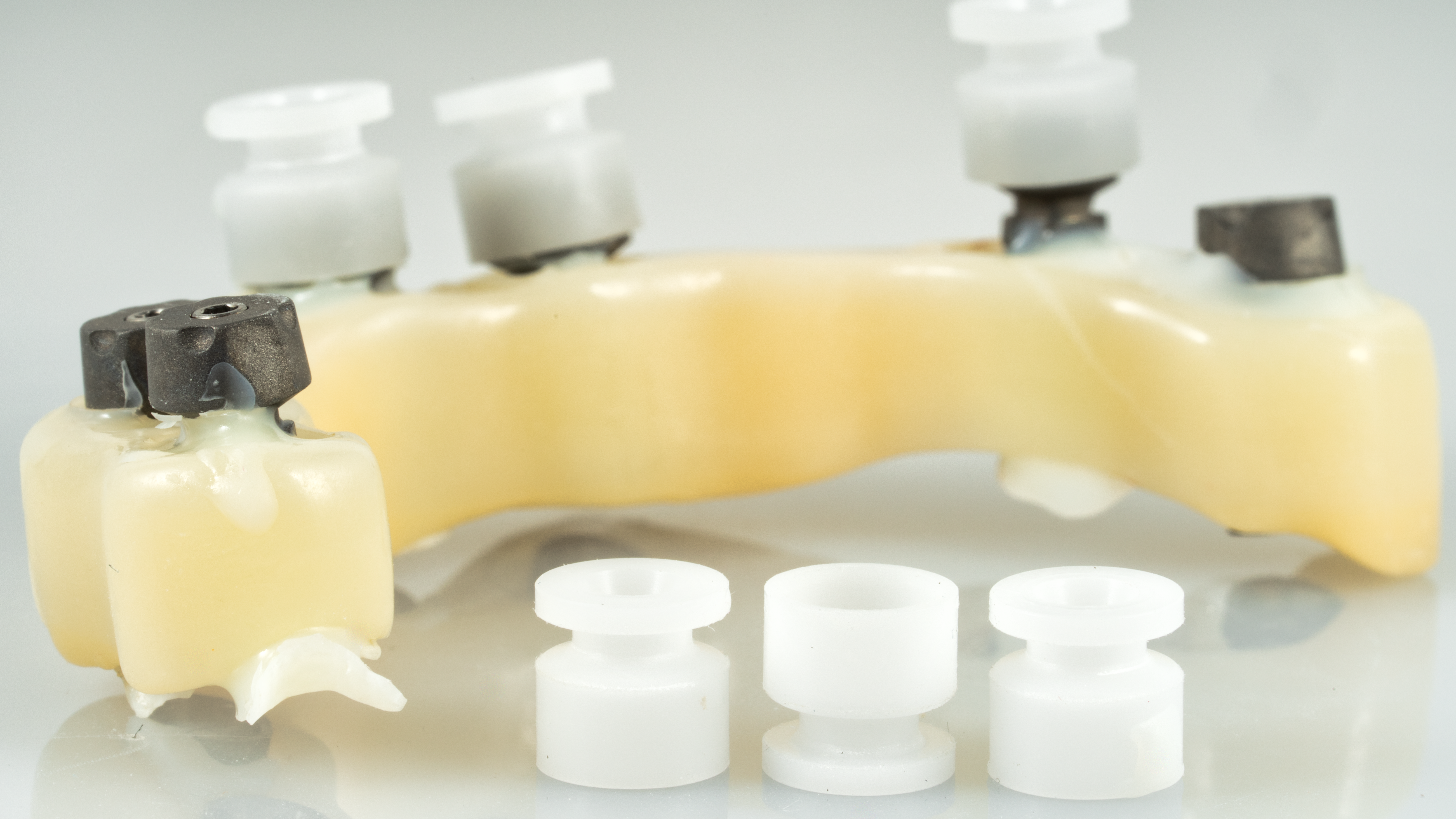 Ferula di bloccaggio in PMMA