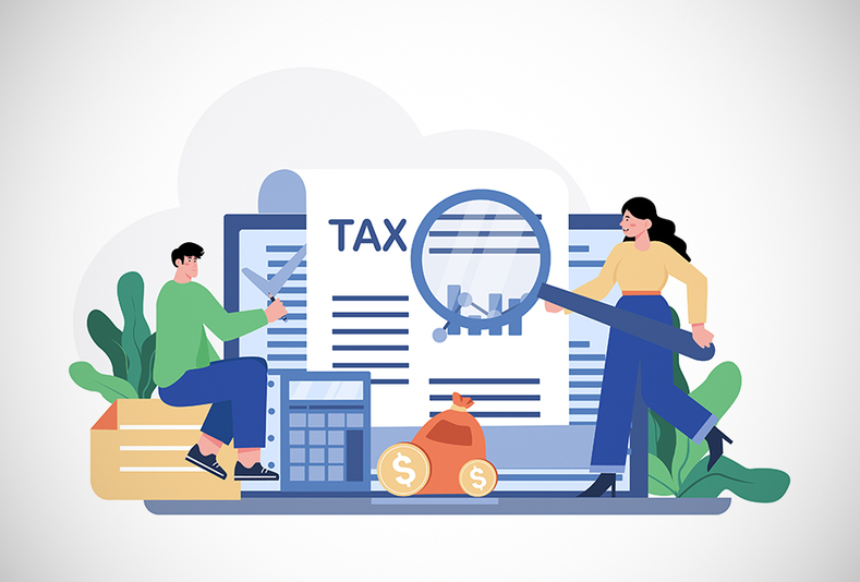 illustrazione tasse