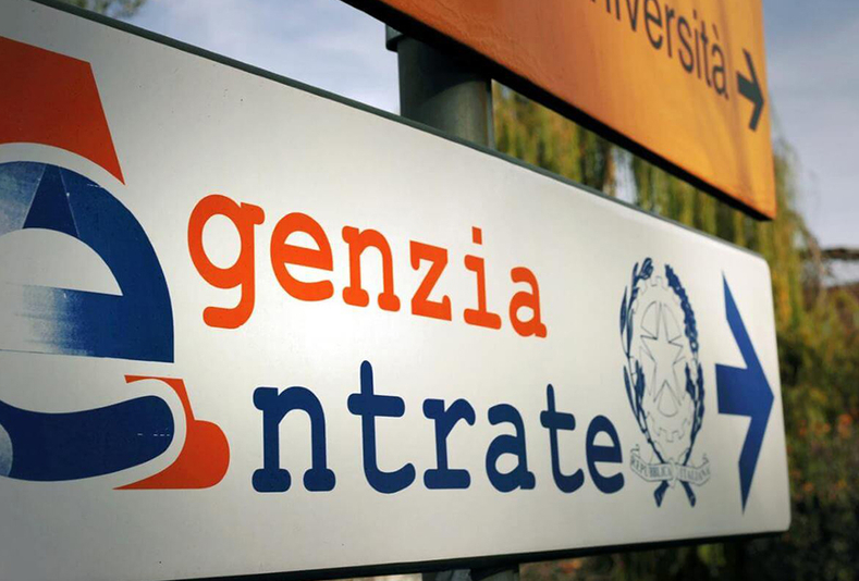 Indicazione per Agenzia delle Entrate