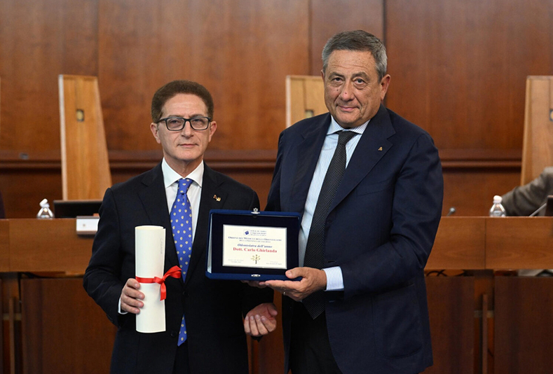 Premiazione Carlo Ghirlanda