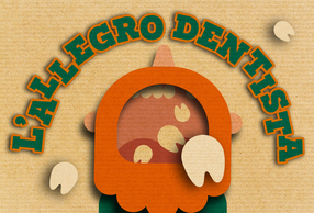 Illustrazione gioco "l'Allegro Dentista"