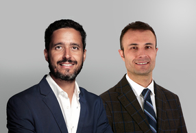 Dottori Patrizio Galeano e Rocco Zaccone