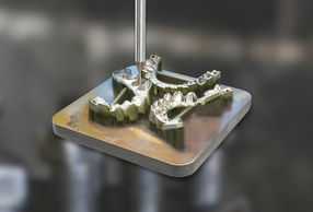 Produzione ibrida LaserMelting CADdent