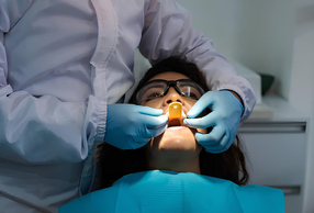 Paziente sottoposta a trattamento