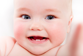 primo piano di neonato