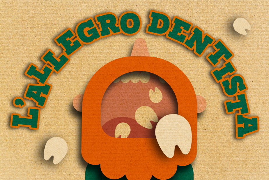 Illustrazione gioco "l'Allegro Dentista"