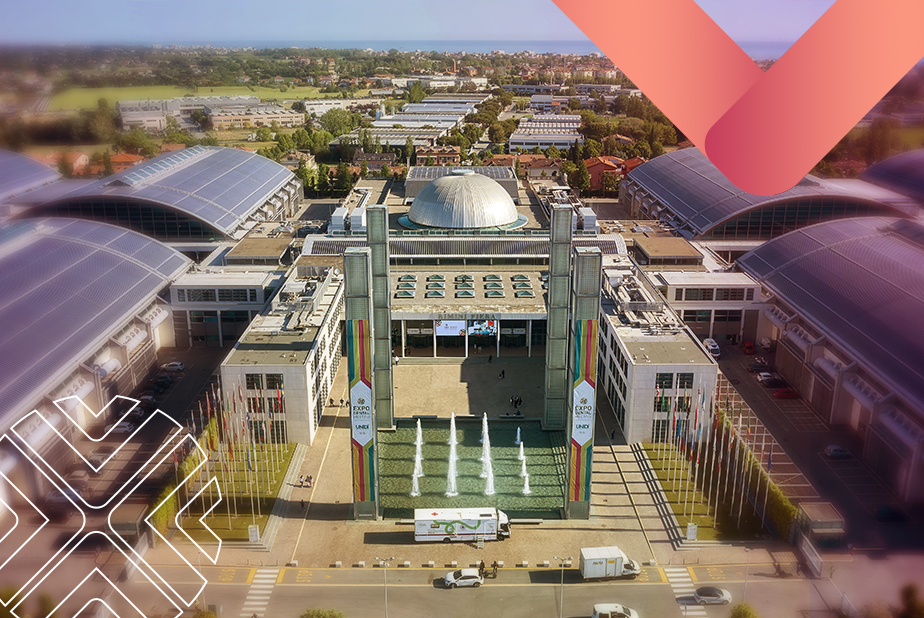 Fiera di Rimini allestita per Expodental Meeting