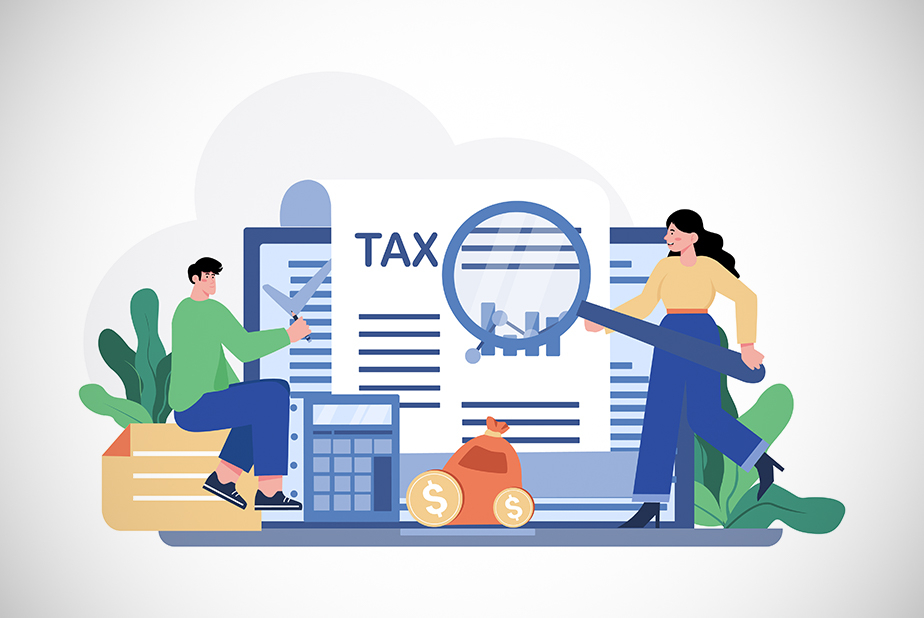 illustrazione tasse