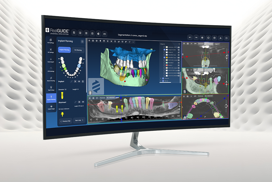 Computer con software 3Diemme aperto