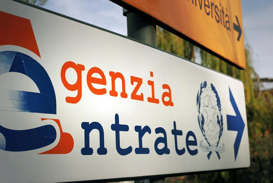 Indicazione per Agenzia delle Entrate