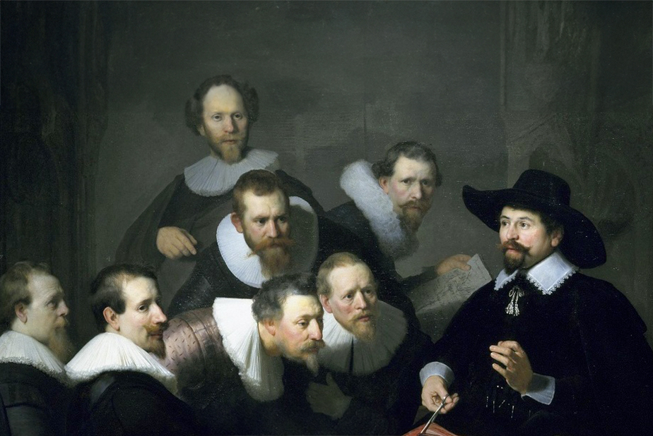 Lezione di anatomia Rembrandt