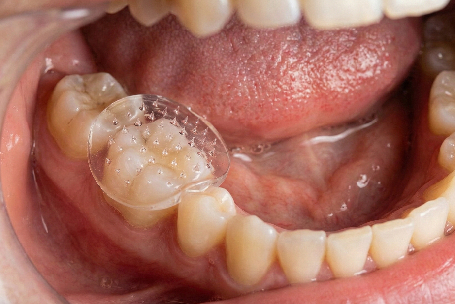 Patch per rigenerazione dei denti